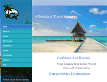 Tablet Screenshot of caribbeanandbeyond.com